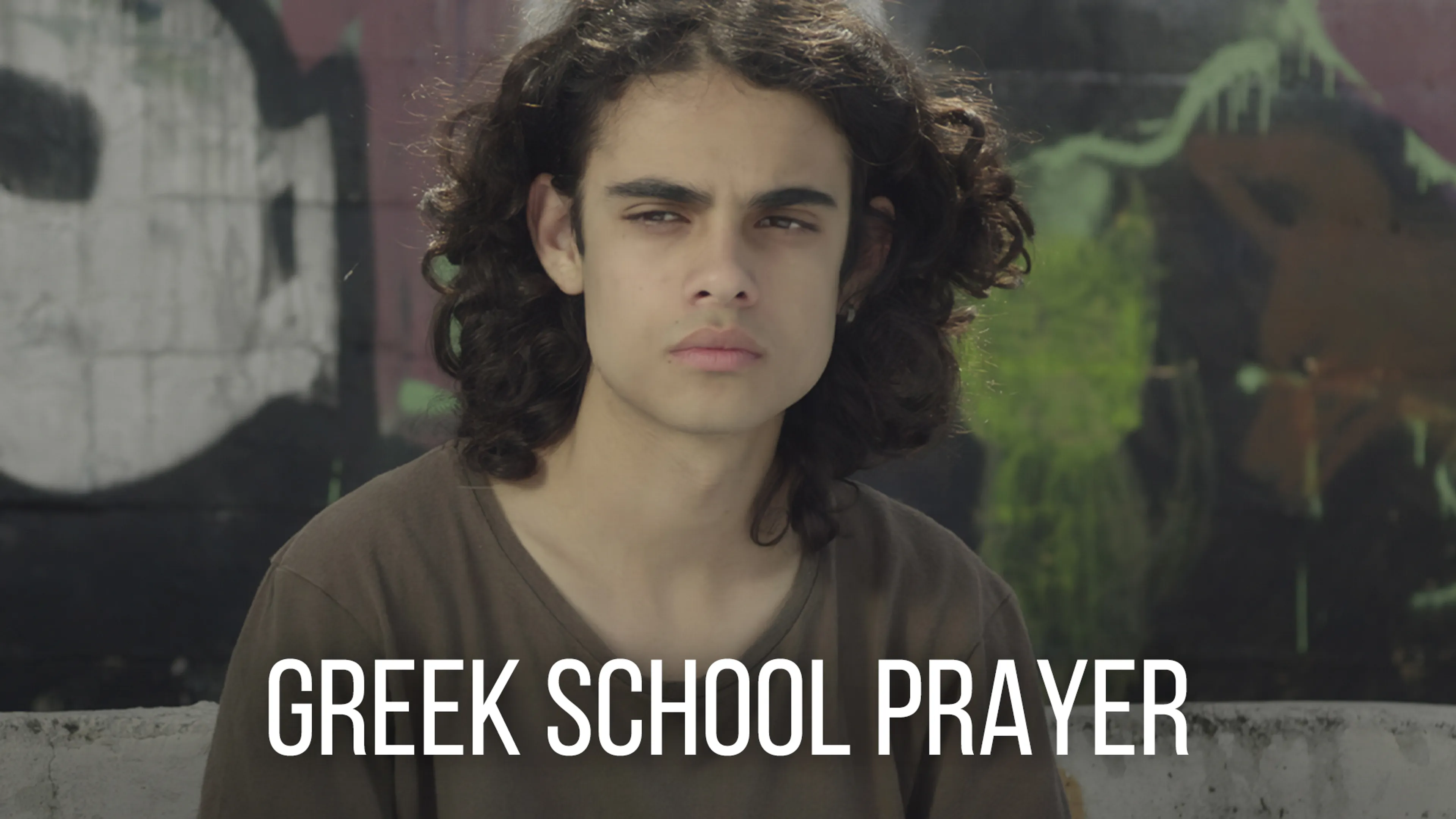 Greek School Prayer poster